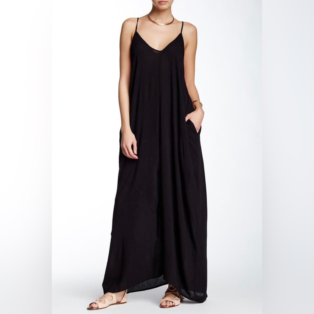 NWT! Lovestitch black maxi dress